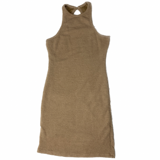 Brown Halter Body Dress (Size 6)