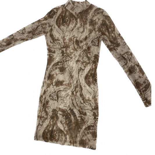 Brown Marble Body Dress (size 4)